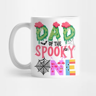 Dad Of The Spooky One Halloween First 1st Birthday Party Mug